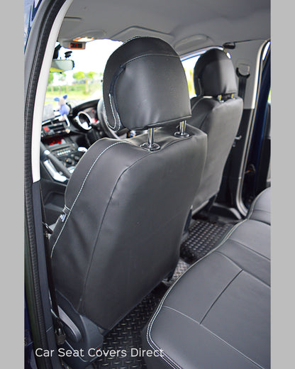 Peugeot 3008 Tailored Seat Covers - Charcoal Taxi Pack