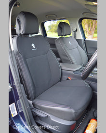 Peugeot 3008 Tailored Seat Covers - Charcoal Taxi Pack