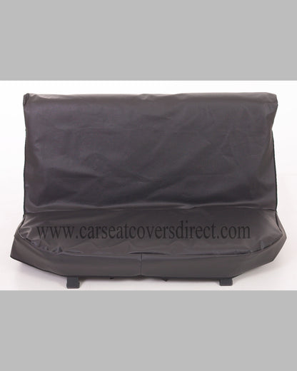 Rear seat protector leatherette