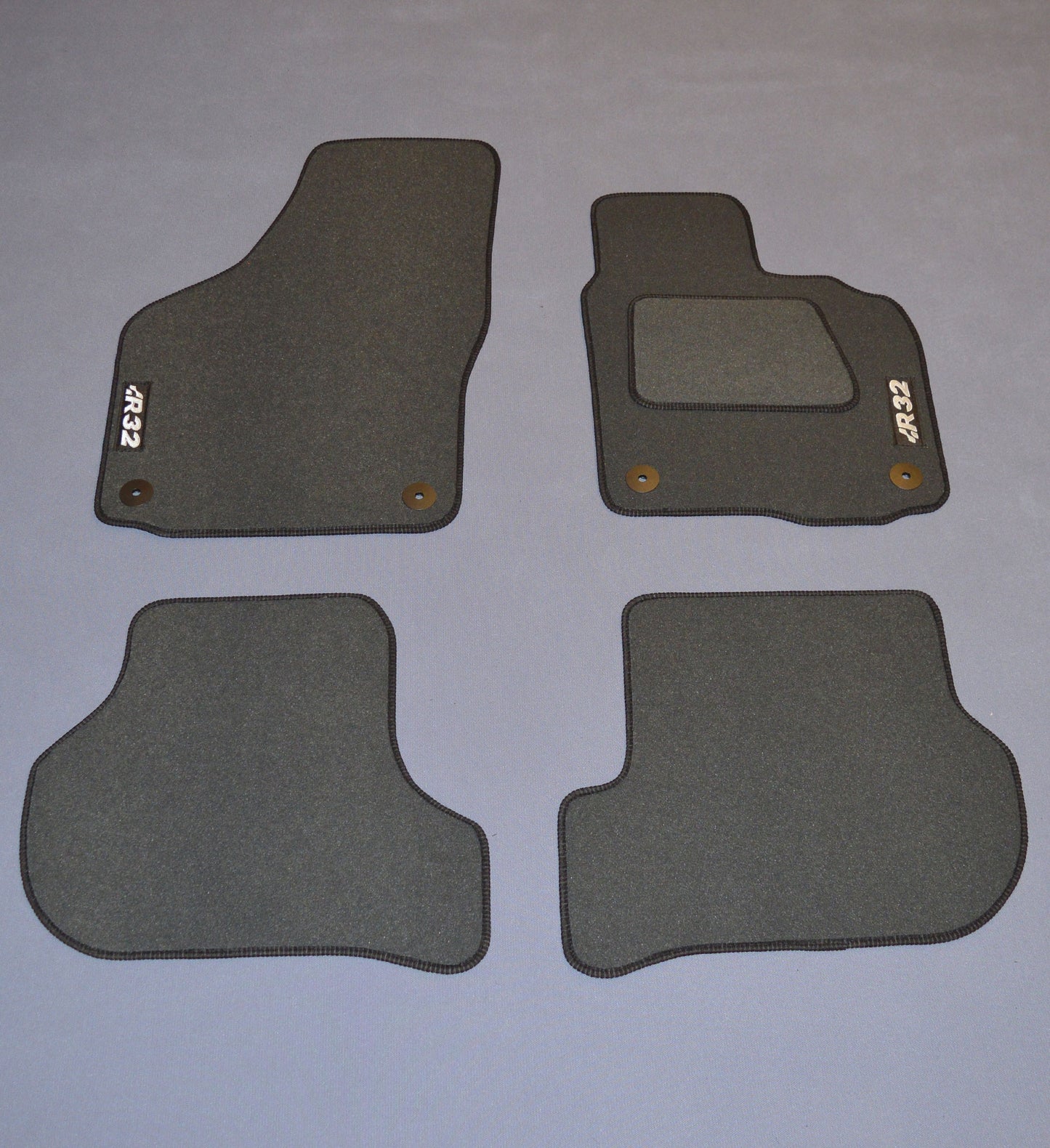 Volkswagen VW Golf MK4 R32 Tailored Car Floor Mats Grey Carpet