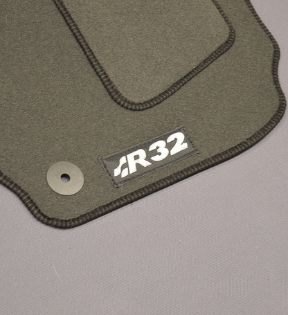 Volkswagen VW Golf MK4 R32 Tailored Car Floor Mats Grey Carpet