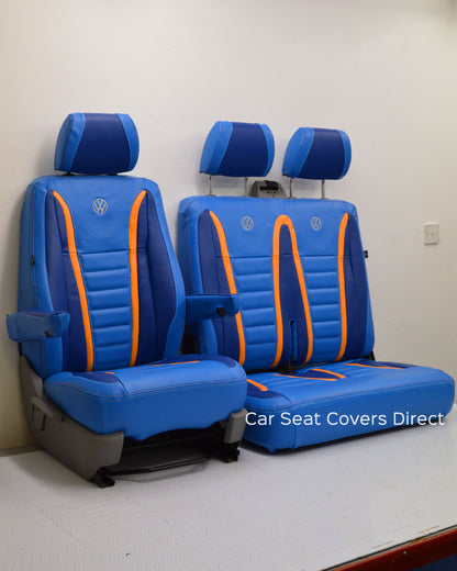 Volkswagen Transporter T5 - Raceline design Blue & Orange