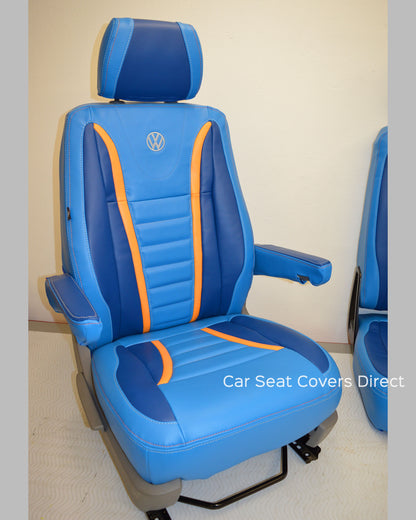 Volkswagen Transporter T5 - Raceline design Blue & Orange