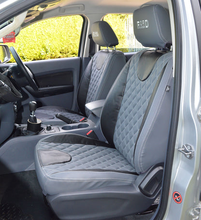 Ford Ranger Diamond Quilted Tailored Waterproof Seat Covers