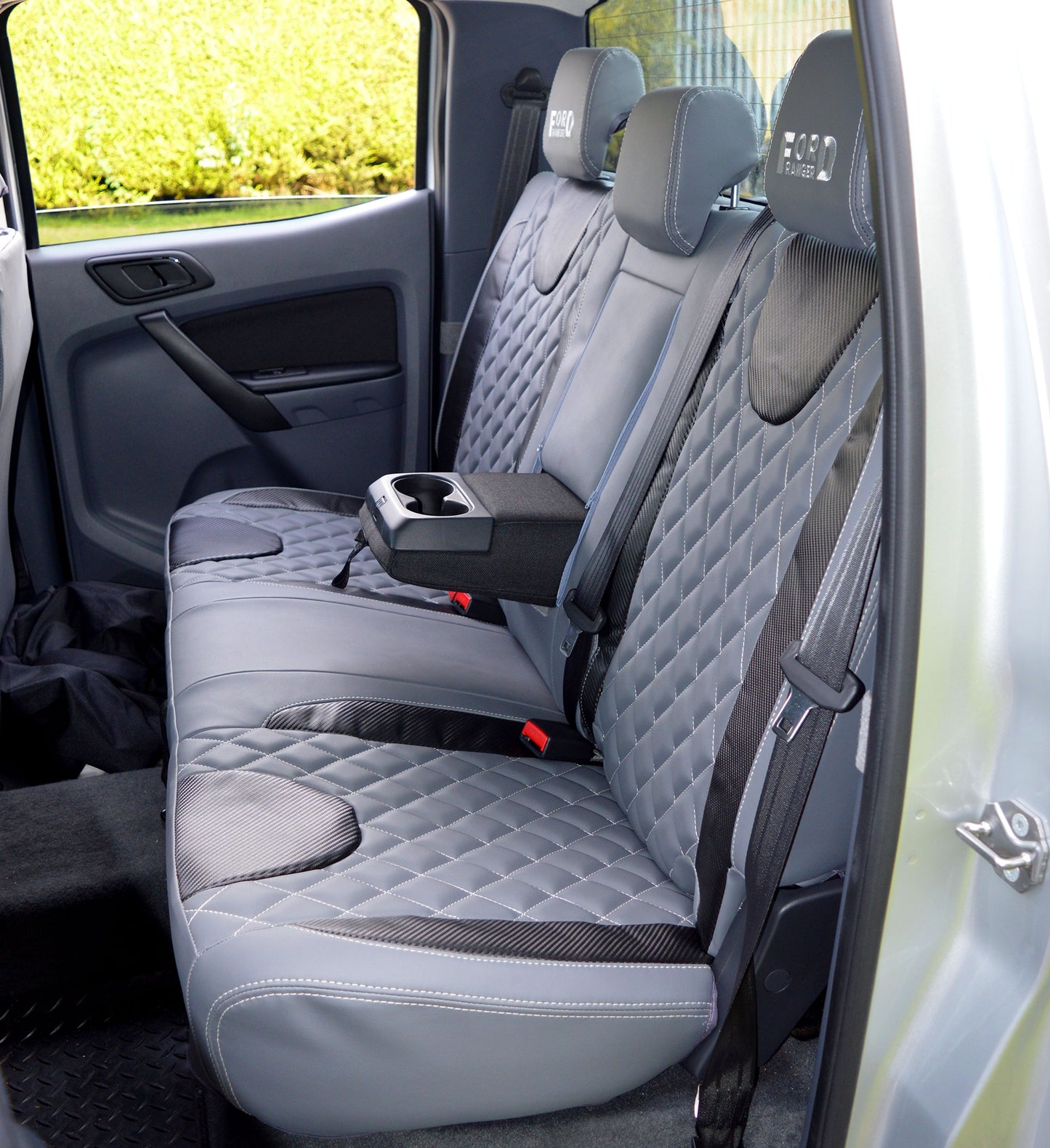 Ford Ranger Diamond Quilted Tailored Waterproof Seat Covers
