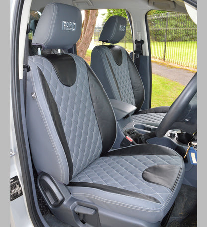 Ford Ranger Diamond Quilted Tailored Waterproof Seat Covers