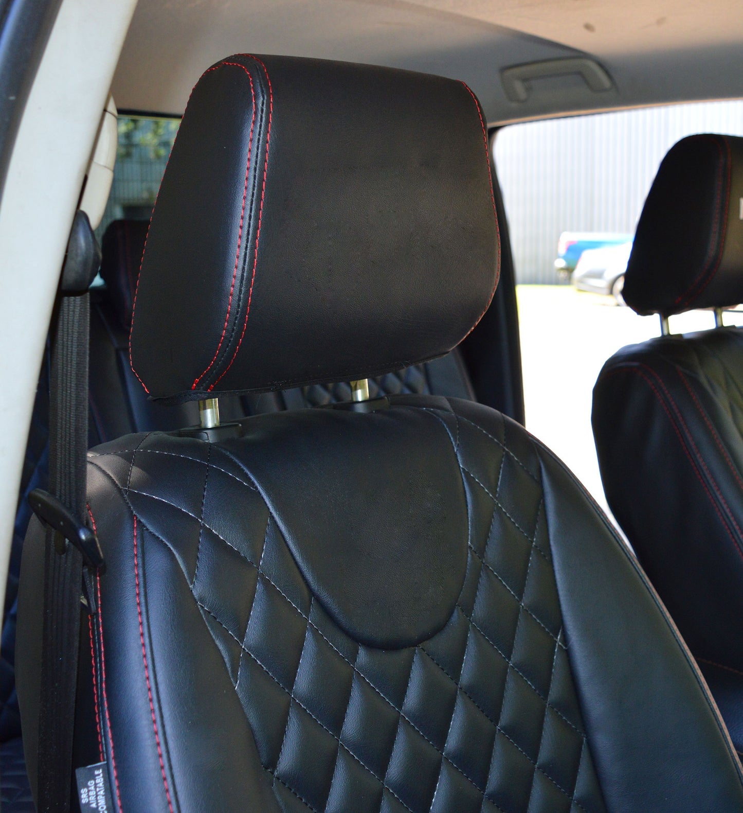 Ford Ranger Tailored Diamond Quilted Waterproof Seat Covers