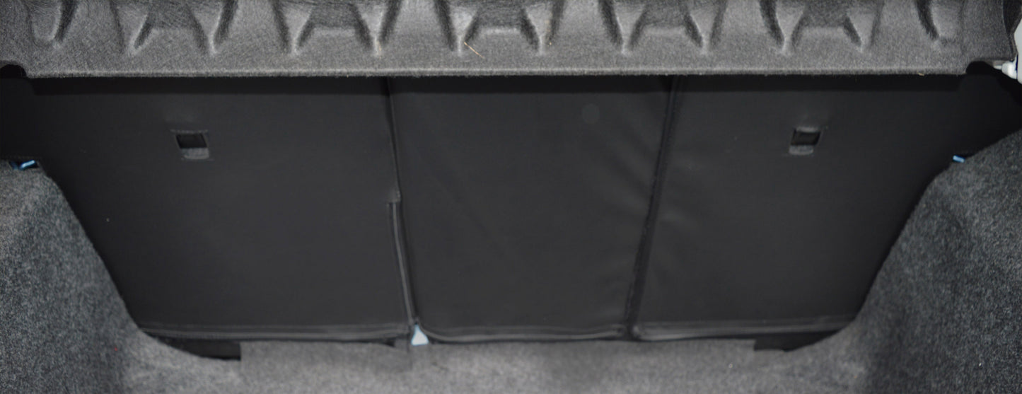 Seat Ibiza - Black Leatherette With Blue Horizontal Stitching