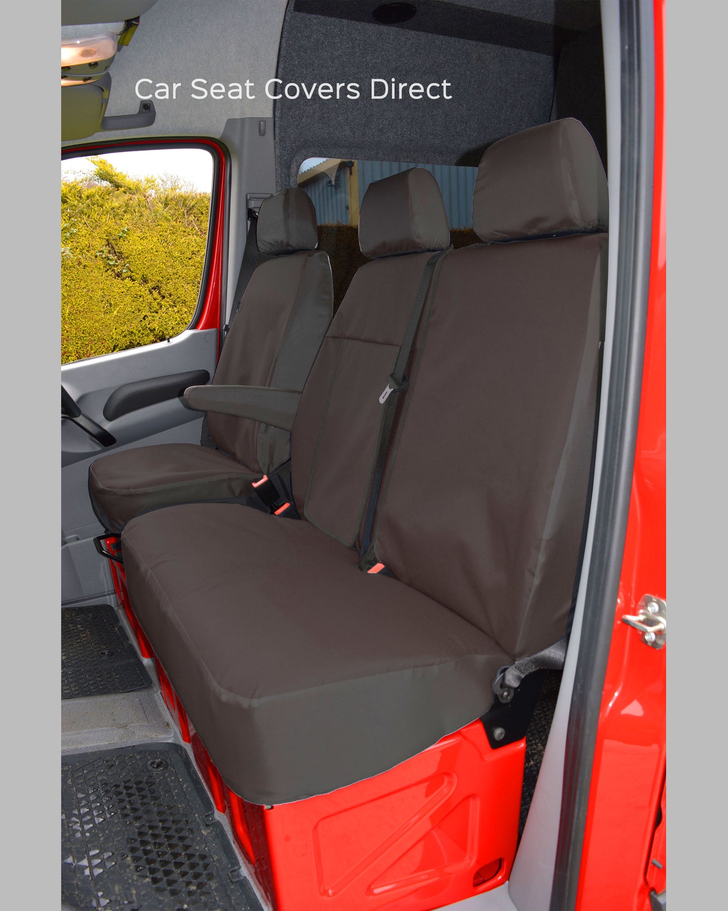Mercedes Sprinter Heavy Duty Black Seat Covers (2006 - 2018 2nd Gen)