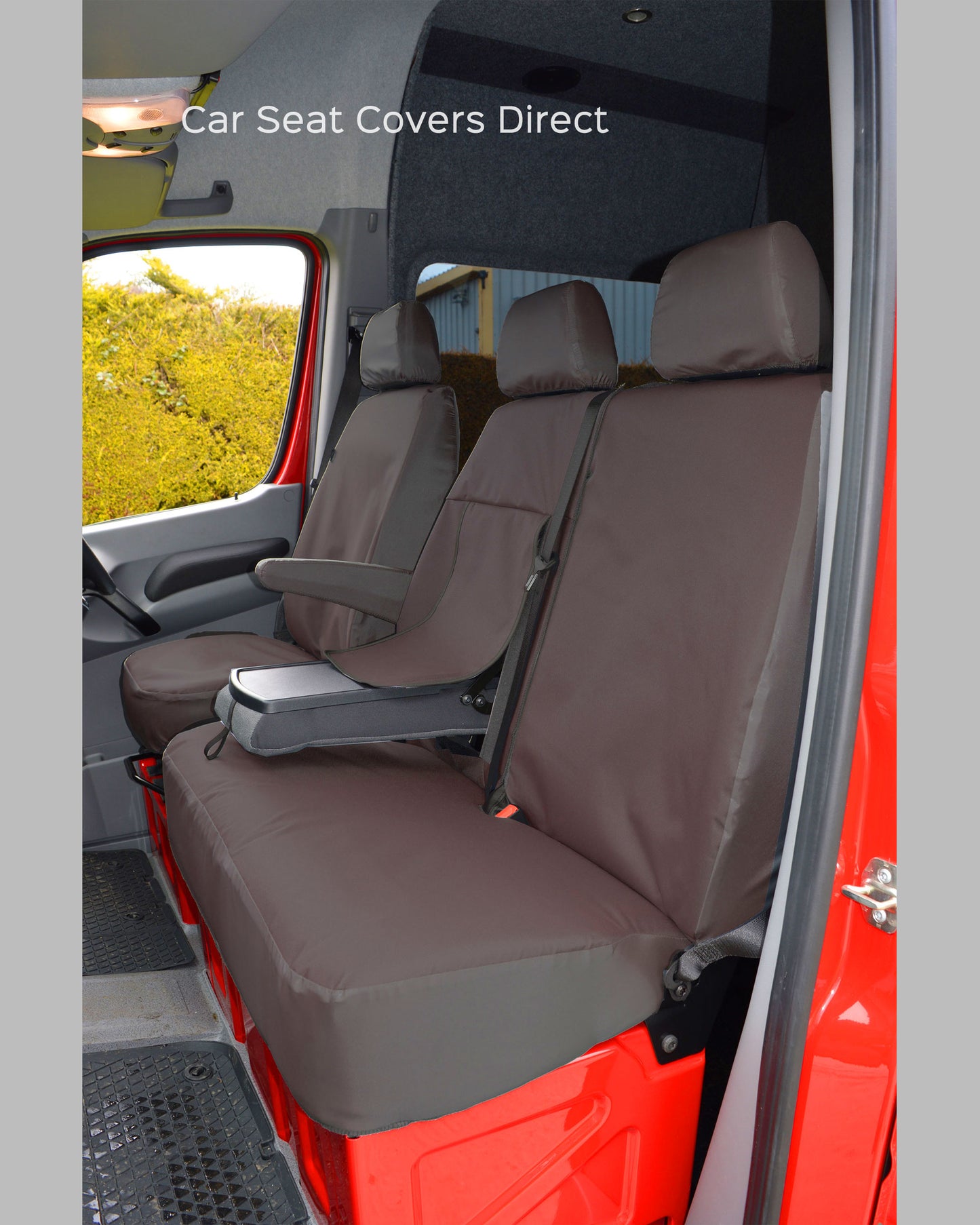 Mercedes Sprinter Heavy Duty Black Seat Covers (2006 - 2018 2nd Gen)