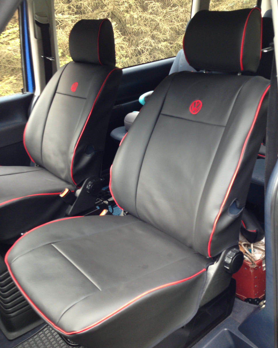 Volkswagen Transporter T4 Black Seat Covers