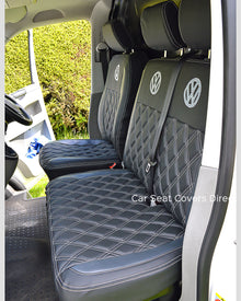 Volkswagen Transporter T5 &T6 - Charcoal & Modena Grey With Large Logos
