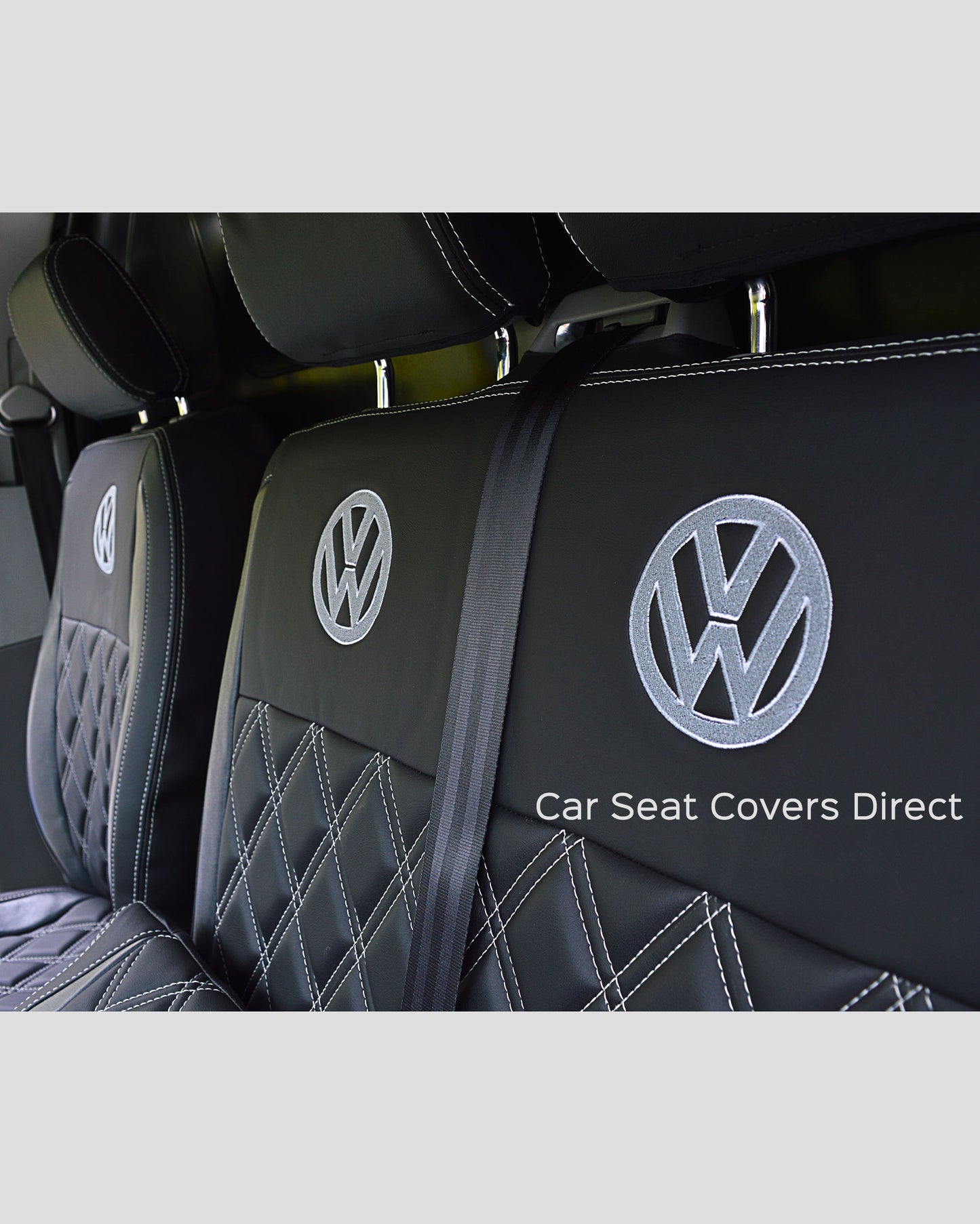 Volkswagen Transporter T5 &T6 - Charcoal & Modena Grey With Large Logos