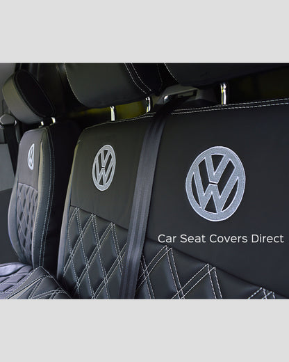 Volkswagen Transporter T5 &T6 - Charcoal & Modena Grey With Large Logos