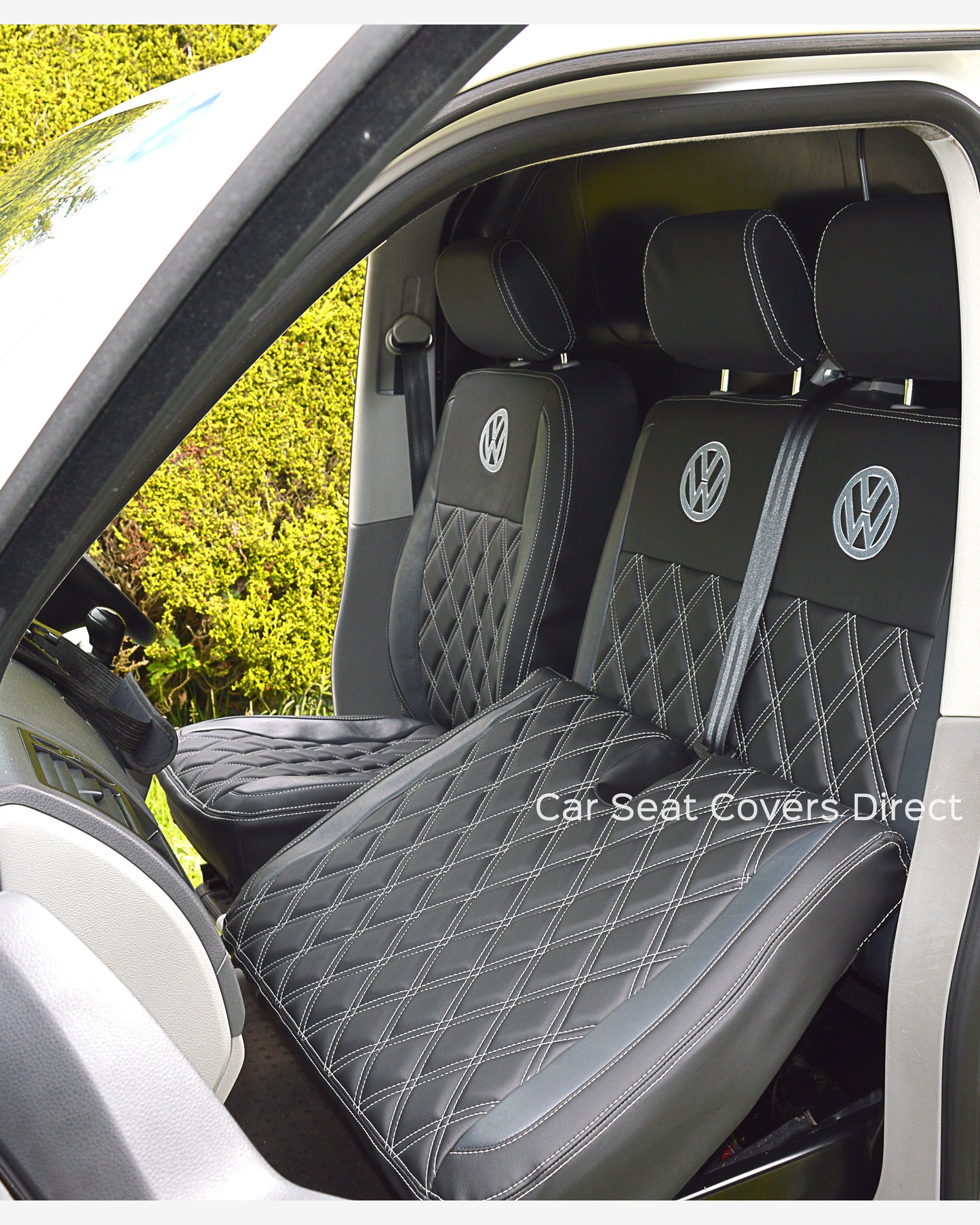 Volkswagen Transporter T5 &T6 - Charcoal & Modena Grey With Large Logos