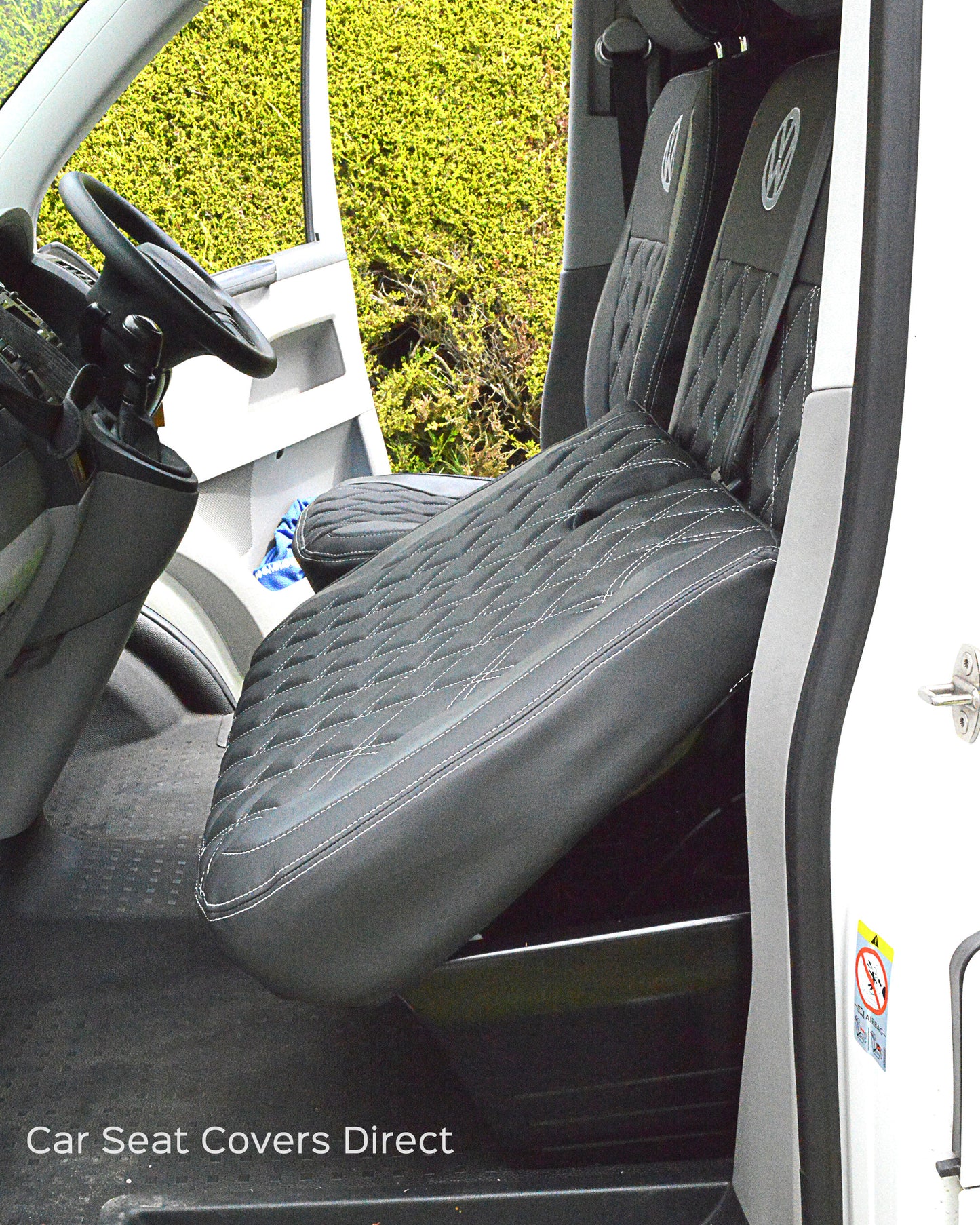 Volkswagen Transporter T5 &T6 - Charcoal & Modena Grey With Large Logos