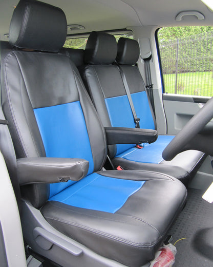 Volkswagen Transporter T5 9 Seater Black & Blue