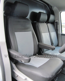 Volkswagen Transporter T5 Black & Grey Seat Covers