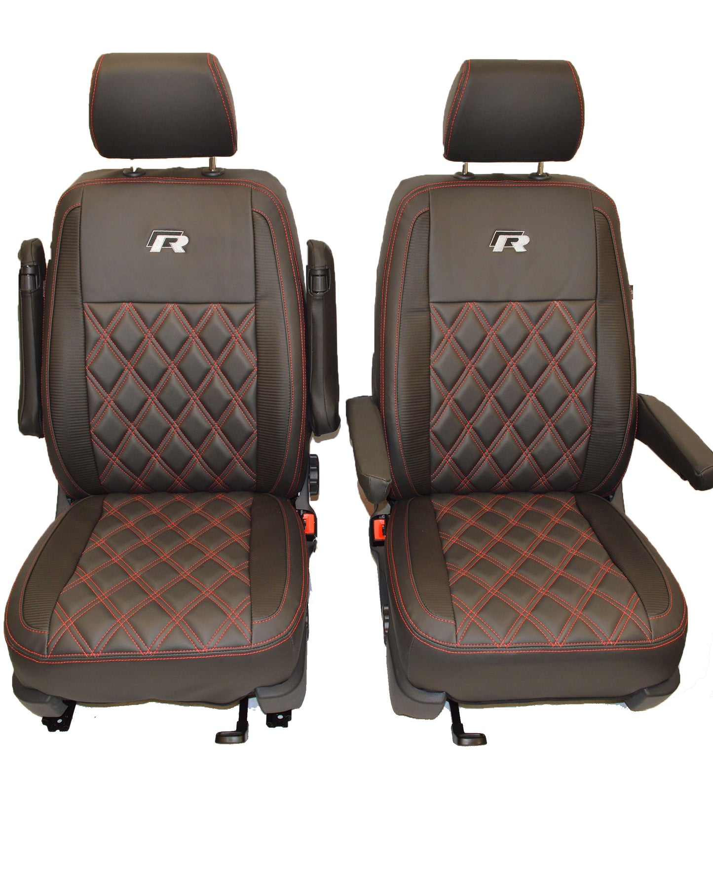 Volkswagen Transporter T5 R Line - Black & Carbon Diamond (CAPTAIN SeatS)