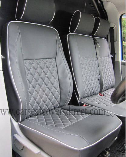 Volkswagen Transporter T5 Black & Grey Diamonds