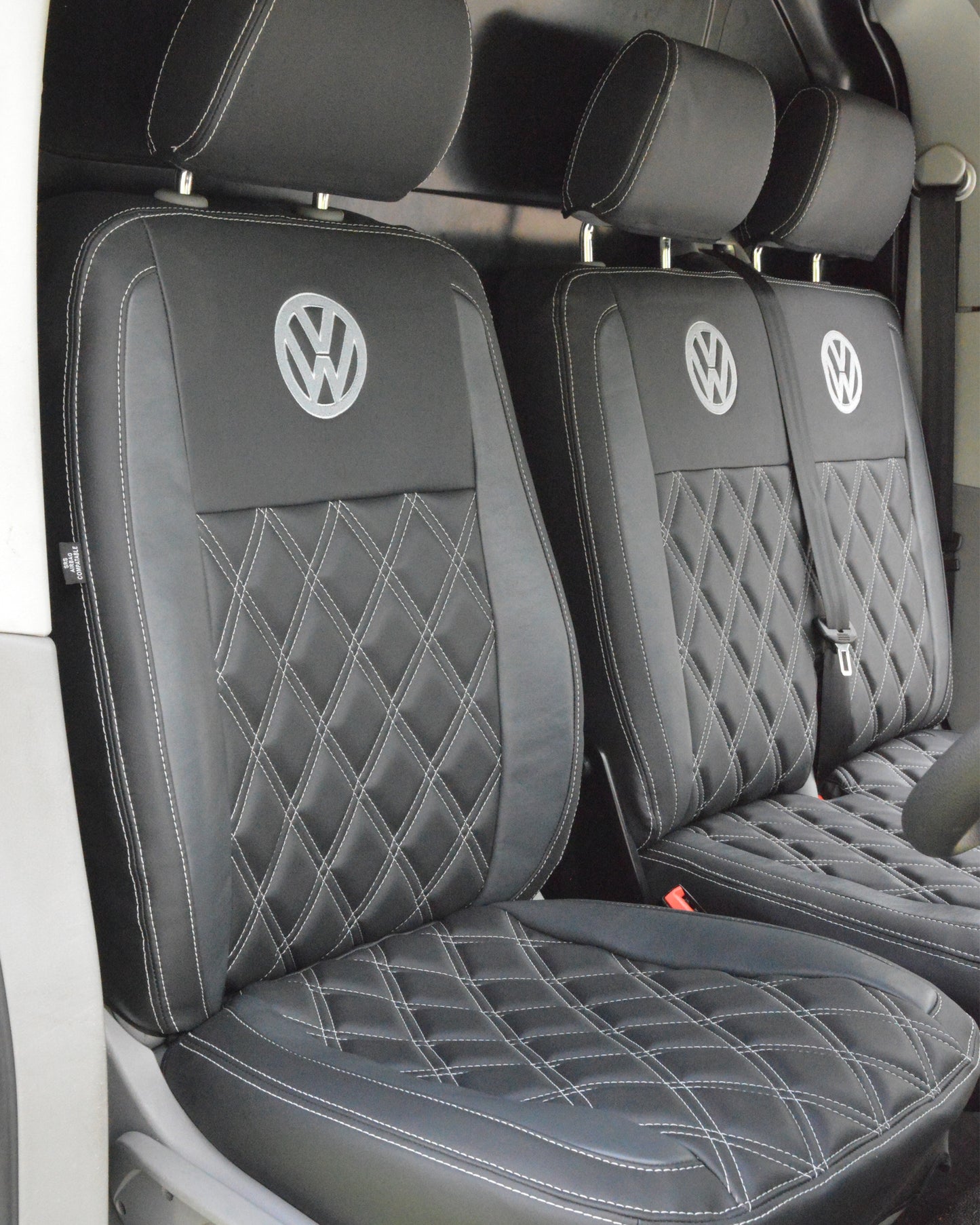 Volkswagen Transporter T5 &T6 - Charcoal & Modena Grey With Large Logos