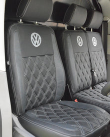 Volkswagen Transporter T5 &T6 - Charcoal & Modena Grey With Large Logos