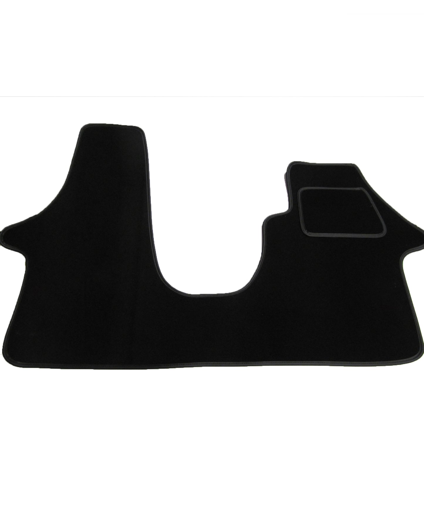 Volkswagen T6 Front Carpet Mat - Leatherette Binding