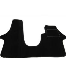 Volkswagen T6 Front Carpet Mat - Leatherette Binding