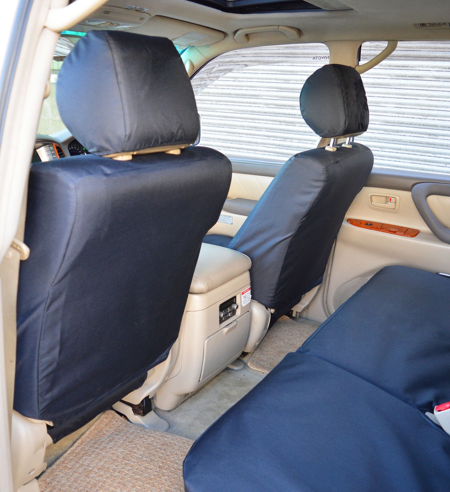 Toyota Land Cruiser Amazon (J100) 5 Seater Tailored Waterproof Heavy Duty Seat Covers (1998 - 2007)