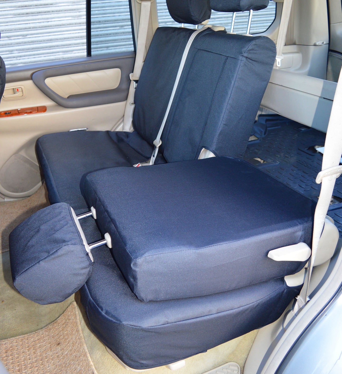 Toyota Land Cruiser Amazon (J100) 5 Seater Tailored Waterproof Heavy Duty Seat Covers (1998 - 2007)