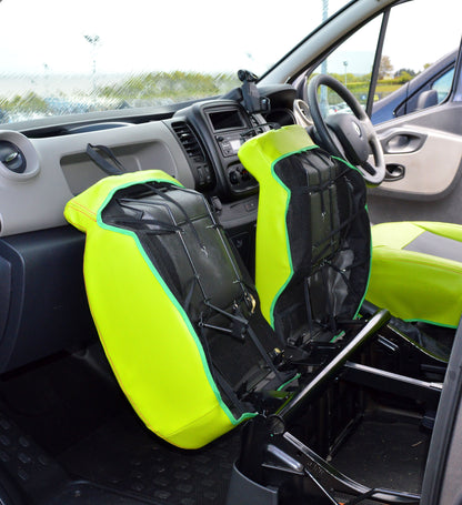Nissan NV300 Citrus Green Leatherette Seat Covers