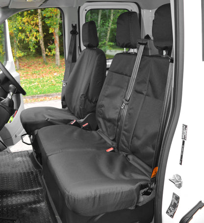 Ford Transit Tipper Crew Cab 7 Seater Tailored Heavy Duty Seat Covers (2013 - Present)