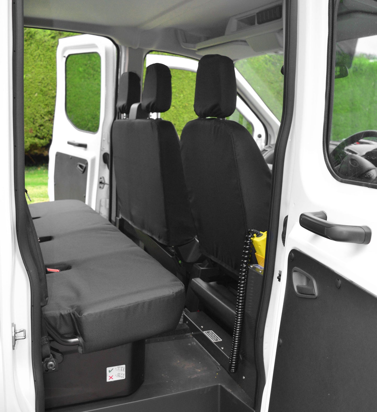 Ford Transit Tipper Crew Cab 7 Seater Tailored Heavy Duty Seat Covers (2013 - Present)