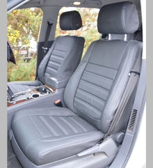 Volkswagen VW Touareg Tailored Quilted Charcoal Car Seat Covers
