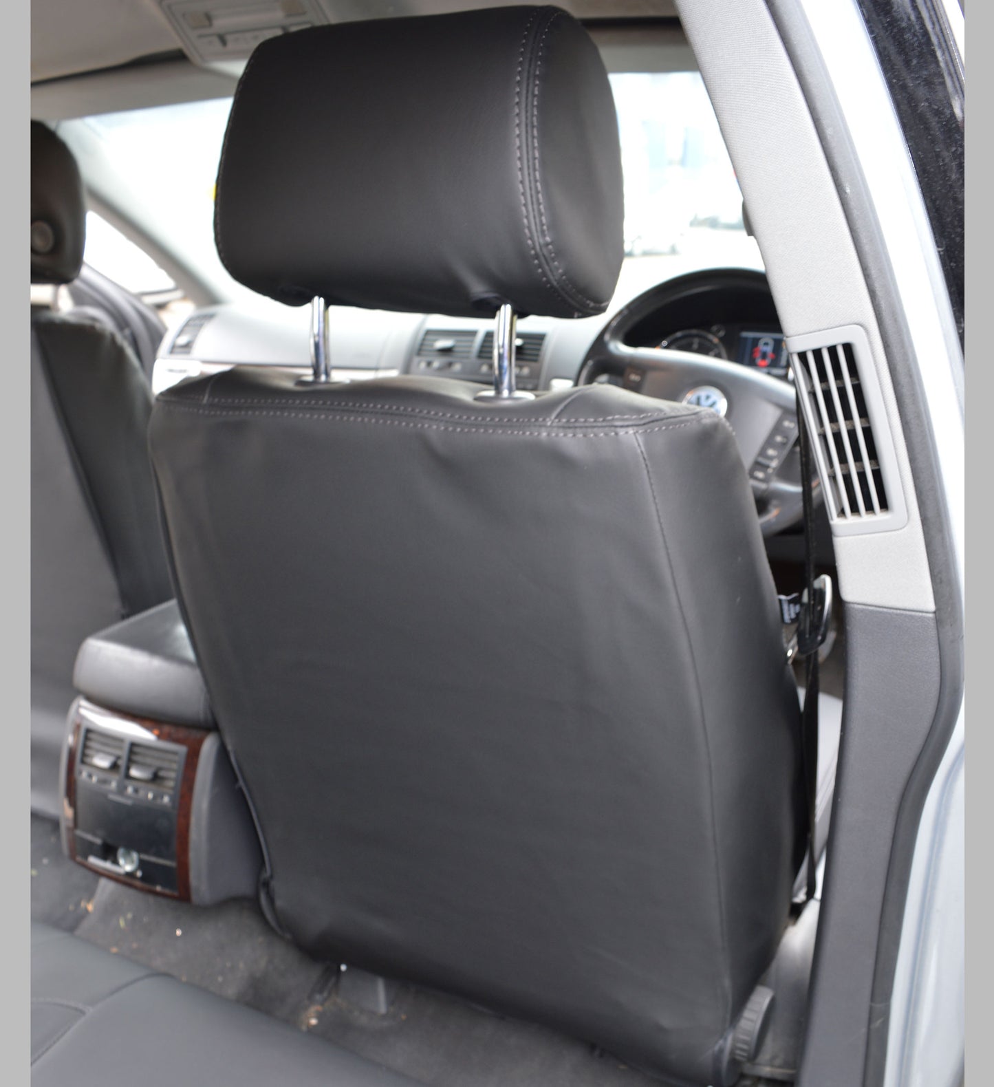 Volkswagen VW Touareg Tailored Quilted Charcoal Car Seat Covers