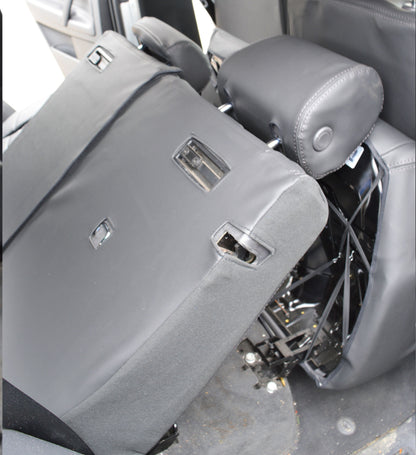 Volkswagen VW Touareg Tailored Quilted Charcoal Car Seat Covers