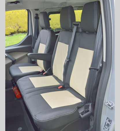 Ford Transit Tourneo Tailored Two Tone Waterproof Seat Covers