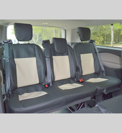 Ford Transit Tourneo Tailored Two Tone Waterproof Seat Covers