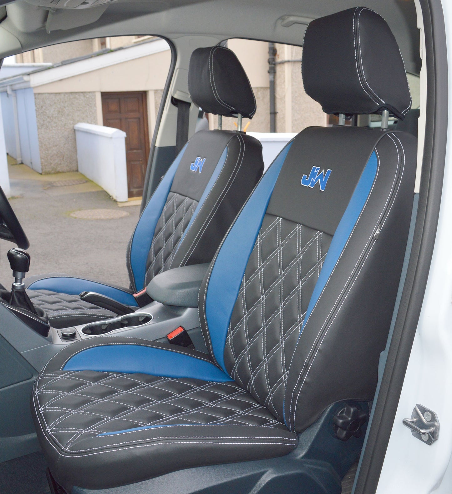 Ford Transit Connect Waterproof Tailored Van Seat Cover With Diamond Quilting