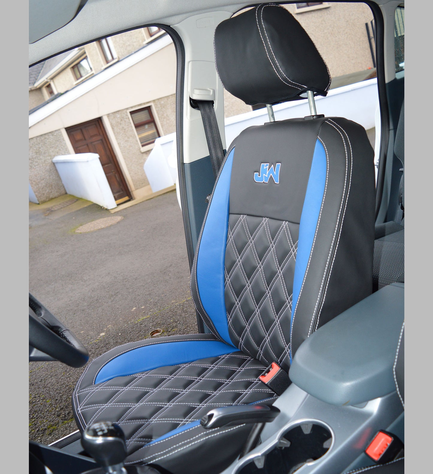 Ford Transit Connect Waterproof Tailored Van Seat Cover With Diamond Quilting