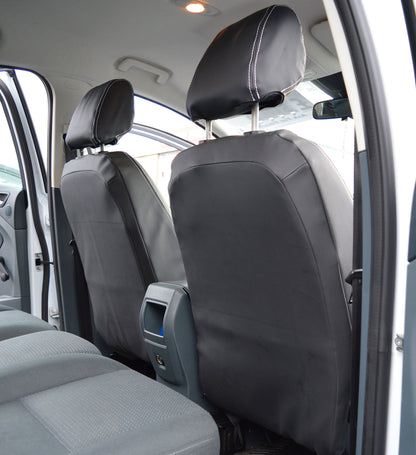 Ford C-Max Waterproof Tailored Car Seat Cover With Diamond Quilting Blue Stitching