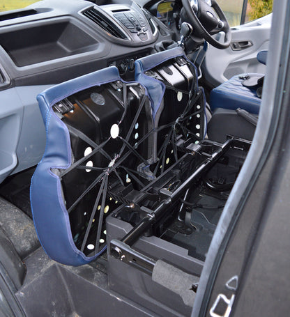 Ford Transit MK8 Tailored Diamond Quilted Seat Covers