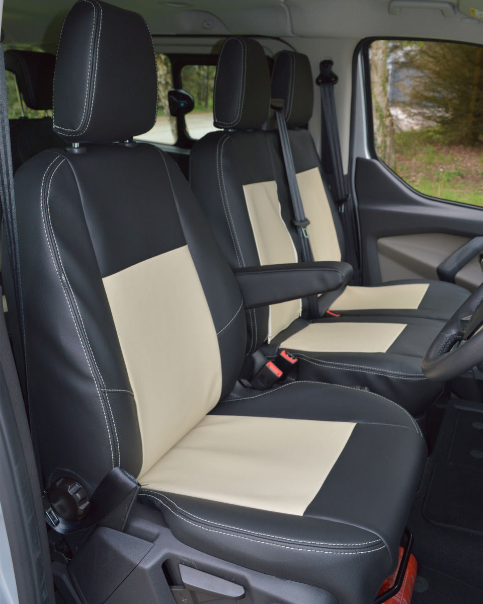 Ford Transit Tourneo Tailored Two Tone Waterproof Seat Covers