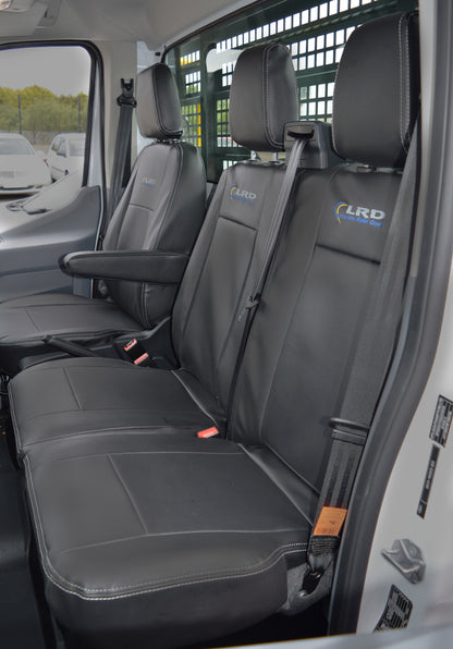 Ford Transit Tipper - Black With Logo