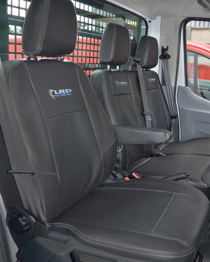 Ford Transit Tipper - Black With Logo
