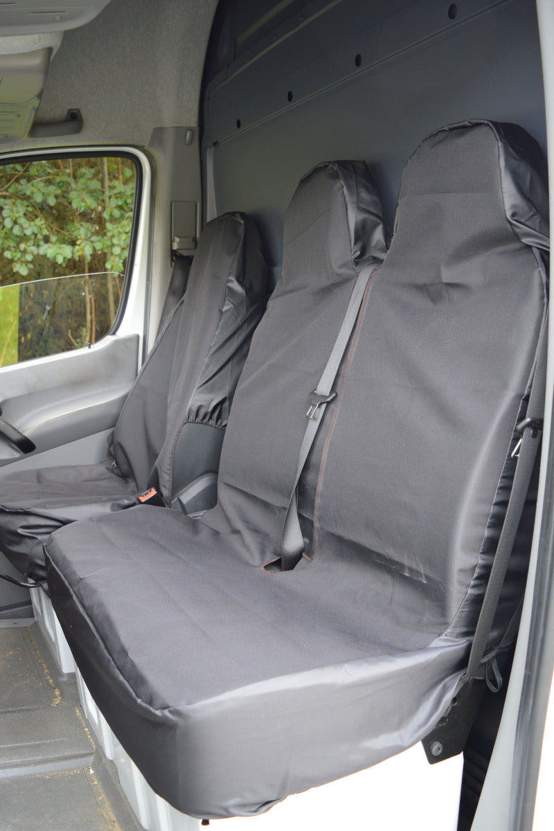 Universal Van Seat Covers - Black or Grey