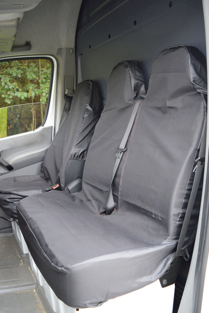 Universal Van Seat Covers - Black or Grey