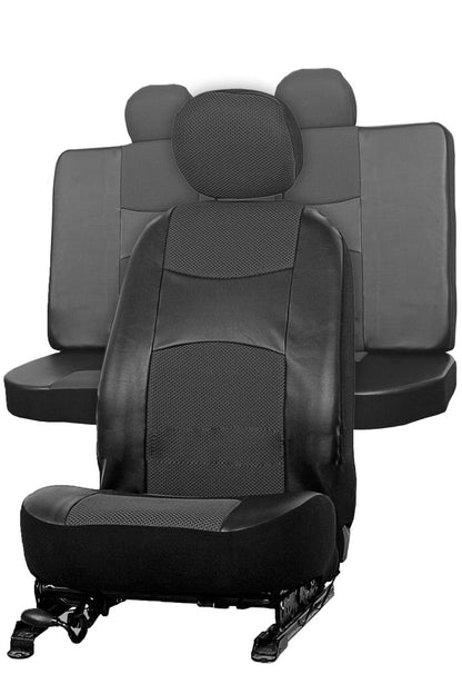 Autokare Universal Black Seat Covers - 5 Seats