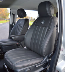 Mercedes Benz Vito W447 Tailored Van Seat Covers With Memory Foam - 5 Seater