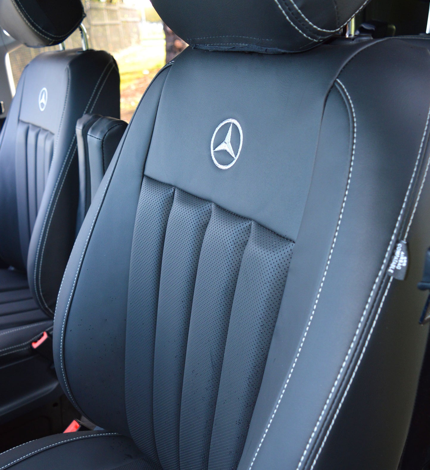 Mercedes Benz Vito W447 Tailored Van Seat Covers With Memory Foam - 5 Seater